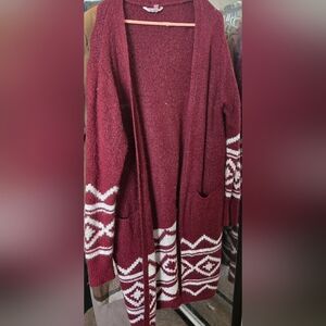 Long Western Cartigan